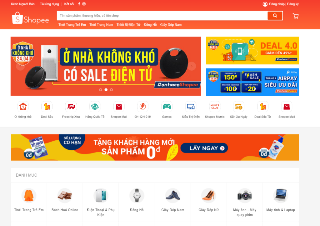 thiết kế website bán hàng